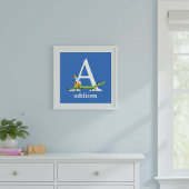 Dr. Seuss's ABC: Letter A - White | Name hinzufüge Poster