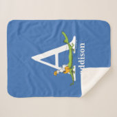 Dr. Seuss's ABC: Letter A - White | Name hinzufüge Sherpadecke (Vorderseite (Horizontal))