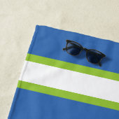 Dr. Seuss's ABC: Letter A - White | Name hinzufüge Strandtuch (Beispiel)