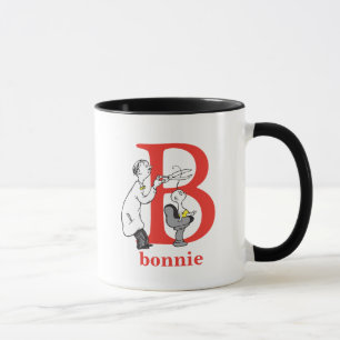 Dr. Seuss's ABC: Letter B - Red Name hinzufügen Tasse