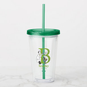 Dr. Seuss's ABC: Letter B - White Name hinzufüge Acryltrinkbecher