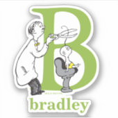 Dr. Seuss's ABC: Letter B - White | Name hinzufüge Aufkleber (Vorderseite)