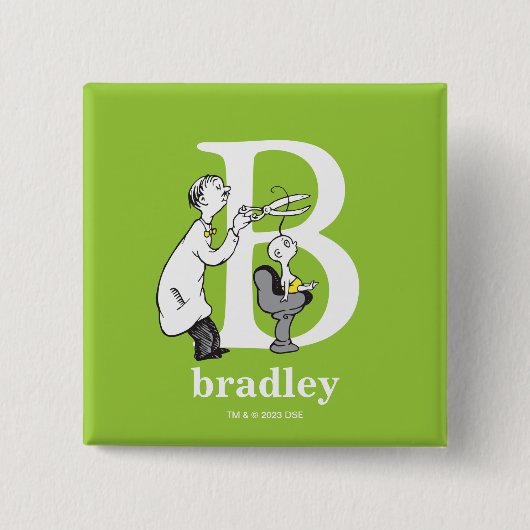 Dr. Seuss's ABC: Letter B - White | Name hinzufüge Button (Vorderseite)
