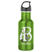 Dr. Seuss's ABC: Letter B - White | Name hinzufüge Edelstahlflasche (Vorderseite)