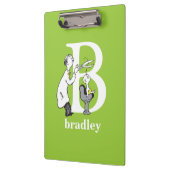 Dr. Seuss's ABC: Letter B - White | Name hinzufüge Klemmbrett (Links)