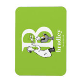 Dr. Seuss's ABC: Letter B - White | Name hinzufüge Magnet (Vertikal)