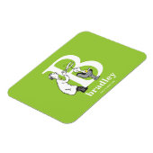 Dr. Seuss's ABC: Letter B - White | Name hinzufüge Magnet (Linke Seite)