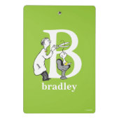 Dr. Seuss's ABC: Letter B - White | Name hinzufüge Mini Klemmbrett (Rückseite)