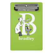 Dr. Seuss's ABC: Letter B - White | Name hinzufüge Mini Klemmbrett (Vorderseite)