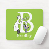 Dr. Seuss's ABC: Letter B - White | Name hinzufüge Mousepad (Mit Mouse)