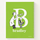 Dr. Seuss's ABC: Letter B - White | Name hinzufüge Notizblock (Rückseite)