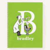 Dr. Seuss's ABC: Letter B - White | Name hinzufüge Notizblock (Vorderseite)