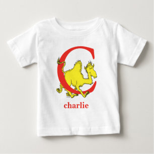 Dr. Seuss's ABC: Letter C - Red   Name hinzufügen Baby T-shirt