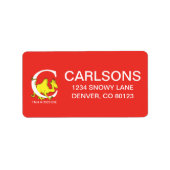 Dr. Seuss's ABC: Letter C - White | Name hinzufüge Adressaufkleber (Vorne)