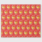 Dr. Seuss's ABC: Letter C - White | Name hinzufüge Geschenkpapier (Flach)