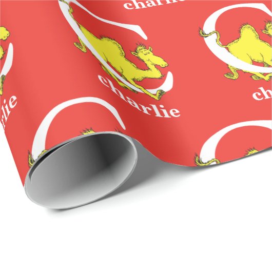 Dr. Seuss's ABC: Letter C - White | Name hinzufüge Geschenkpapier (Rolleneckpunkt)