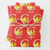 Dr. Seuss's ABC: Letter C - White | Name hinzufüge Geschenkpapier Set (Beispiel)