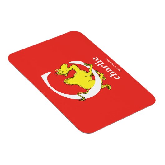 Dr. Seuss's ABC: Letter C - White | Name hinzufüge Magnet (Rechte Seite)