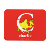 Dr. Seuss's ABC: Letter C - White | Name hinzufüge Magnet (Horizontal)