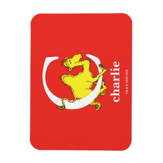 Dr. Seuss's ABC: Letter C - White | Name hinzufüge Magnet (Vertikal)