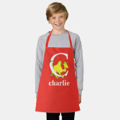 Dr. Seuss's ABC: Letter C - White | Name hinzufüge Schürze (Getragen)