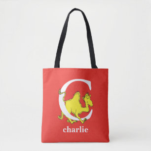 Dr. Seuss's ABC: Letter C - White Name hinzufüge Tasche