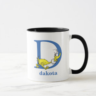 Dr. Seuss's ABC: Letter D - Blue   Name hinzufügen Tasse