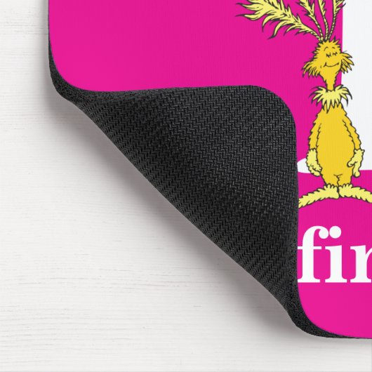 Dr. Seuss's ABC: Letter F - White | Name hinzufüge Mousepad (Ecke)