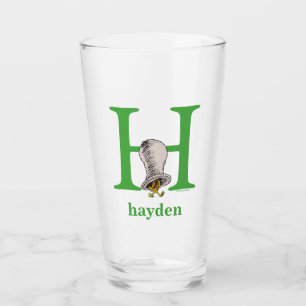 Dr. Seuss's ABC: Letter H - Green Name hinzufüge Glas
