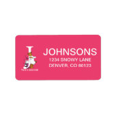 Dr. Seuss's ABC: Letter J - White | Name hinzufüge Adressaufkleber (Vorne)