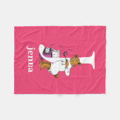 Dr. Seuss's ABC: Letter J - White | Name hinzufüge Fleecedecke (Vorderseite (Horizontal))