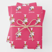 Dr. Seuss's ABC: Letter J - White | Name hinzufüge Geschenkpapier Set (Beispiel)