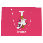 Dr. Seuss's ABC: Letter J - White | Name hinzufüge Große Geschenktüte (Rückseite)