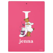 Dr. Seuss's ABC: Letter J - White | Name hinzufüge Klemmbrett (Rückseite)