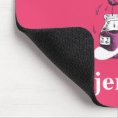 Dr. Seuss's ABC: Letter J - White | Name hinzufüge Mousepad (Ecke)