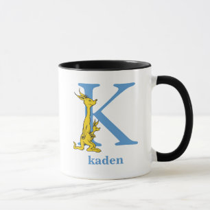 Dr. Seuss's ABC: Letter K - Blue Name hinzufügen Tasse