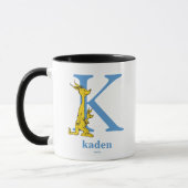 Dr. Seuss's ABC: Letter K - Blue | Name hinzufügen Tasse (Links)