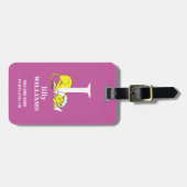 Dr. Seuss's ABC: Letter L - White | Name hinzufüge Gepäckanhänger (Vorderseite horizontal)