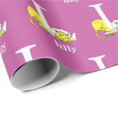 Dr. Seuss's ABC: Letter L - White | Name hinzufüge Geschenkpapier (Rolleneckpunkt)