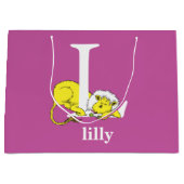 Dr. Seuss's ABC: Letter L - White | Name hinzufüge Große Geschenktüte (Vorderseite)