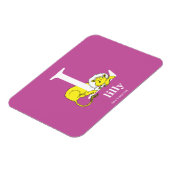 Dr. Seuss's ABC: Letter L - White | Name hinzufüge Magnet (Linke Seite)