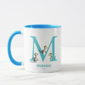 Dr. Seuss's ABC: Letter M - Aquamarin | Name hinzu Tasse (Links)