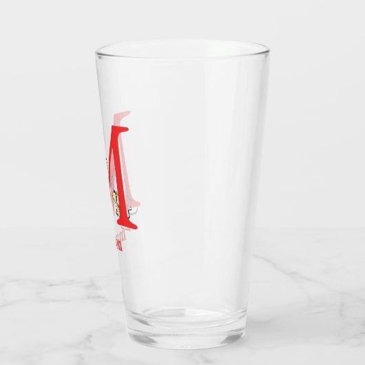 Dr. Seuss's ABC: Letter M - Red | Name hinzufügen Glas (Links)