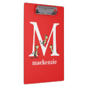 Dr. Seuss's ABC: Letter M - White | Name hinzufüge Klemmbrett (Rechts)