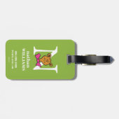 Dr. Seuss's ABC: Letter N - White | Name hinzufüge Gepäckanhänger (Rückseite horizontal)