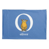 Dr. Seuss's ABC: Letter O - White Add Your Name Kissenbezug (Rückseite)