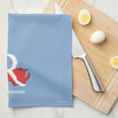 Dr. Seuss's ABC: Letter R - White Add Your Name Geschirrtuch (Viertel Falte)
