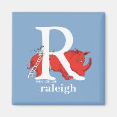 Dr. Seuss's ABC: Letter R - White Add Your Name Magnet (Vorne)