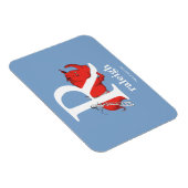 Dr. Seuss's ABC: Letter R - White Add Your Name Magnet (Rechte Seite)
