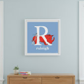 Dr. Seuss's ABC: Letter R - White Add Your Name Poster